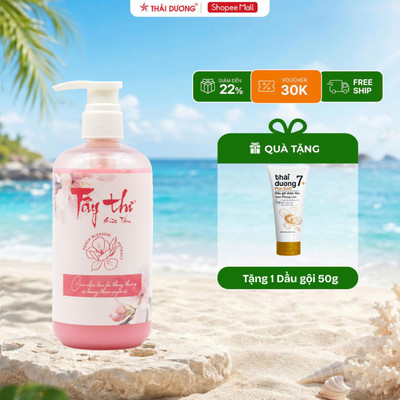[KOL] Sữa tắm Tây Thi 500ml (Hoa Anh Đào) dành cho da mụn, nhạy cảm kèm quà tặng