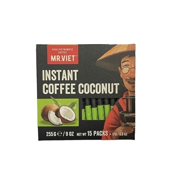 Cf mr Việt cà phê hòa tan dừa 255g