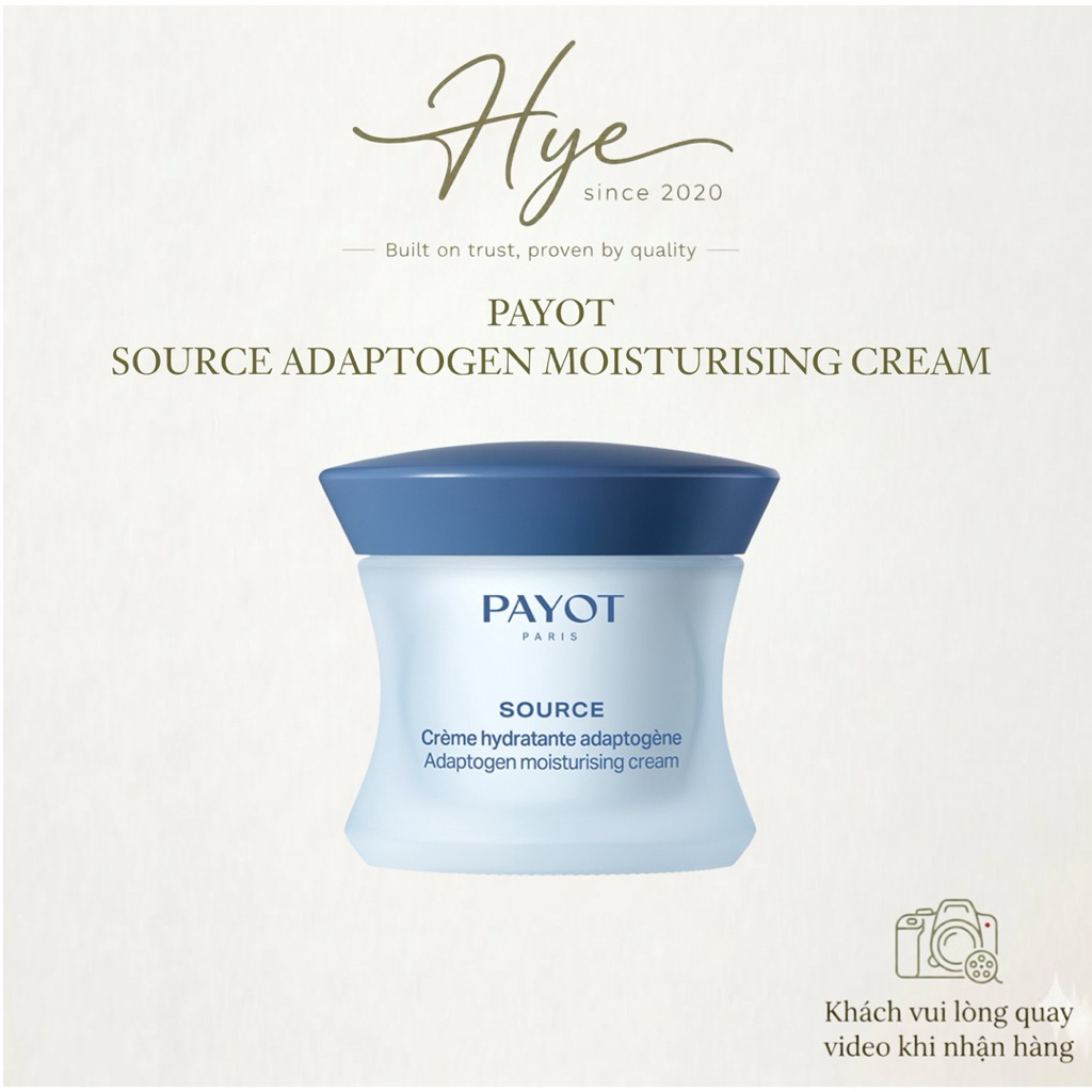 [Công ty] Payot Adaptogen Cream 50ml - Kem dưỡng khóa ẩm 24h căng bóng da ngậm nước