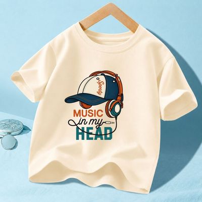 Áo thun cho bé trai in hình size  từ 15-40kg - Áo phông trẻ em Nam Loza Kids- Mã AT037
