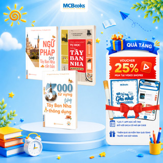 Sách - Combo Tự học tiếng Tây Ban Nha cho người mới bắt đầu - Lẻ/combo