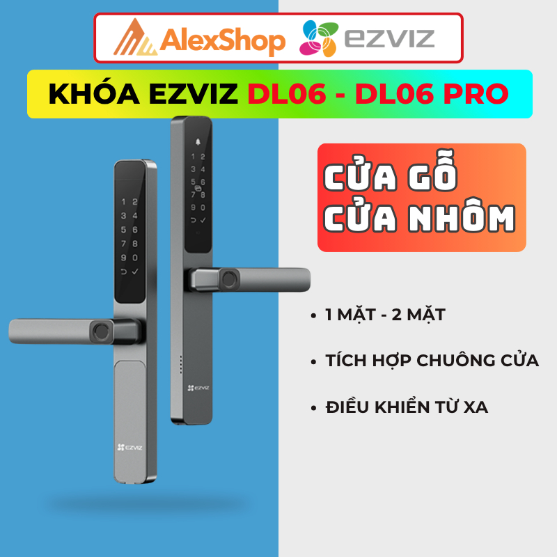 Khóa điển tử thông minh Ezviz CS-DL06/ DL05/ DL06 Pro