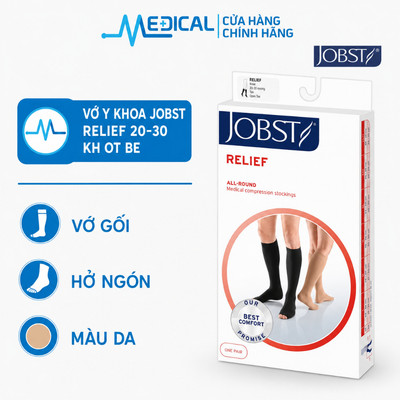 Vớ gối y khoa JOBST Relief hỗ trợ suy giãn tĩnh mạch - MEDICAL