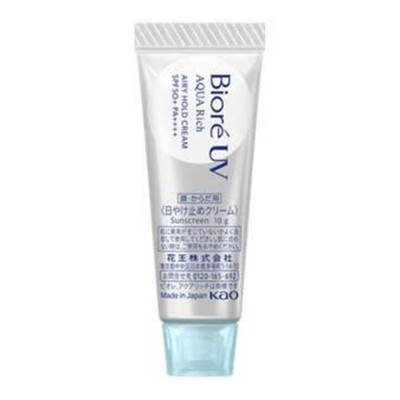 [Quà tặng không bán] Biore UV Aqua Rich Airy Hold Cream Chống Nắng Kem Xốp Mỏng Nhẹ Tan Ngay Trên Da 10g