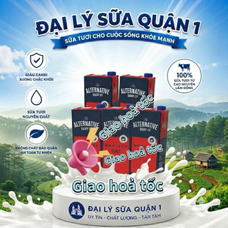 Combo 5 Sữa Yến Mạch Alternative đỏ