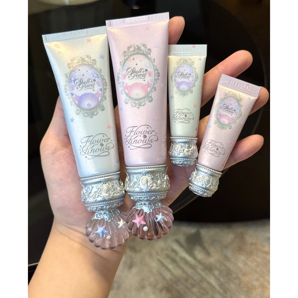 [Tiffy order] Kem lót vỏ sò Shell Jewell Flower Knows