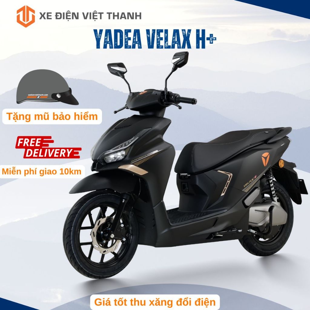 [Nhận tại HCM] Xe Máy Điện Yadea Velax H+