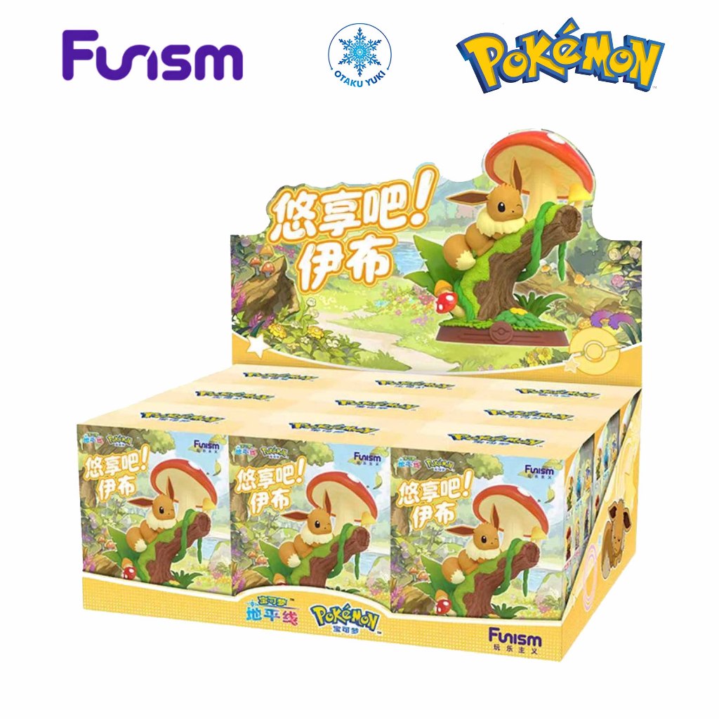 [Full Box] Mô Hình Blind Box Pokemon Eevee Adventure Series Funism Vol 3