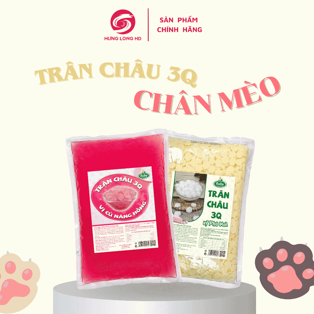 Trân châu 3Q Chân Mèo - Trọng Lượng 1KG