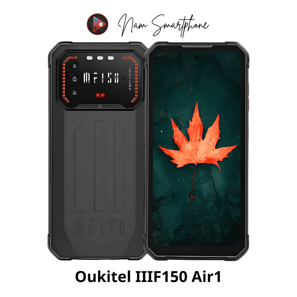 Điện thoại siêu bền IIIF150 Air1 - Thiết kế siêu mỏng, Màn hình 6.5 inch, Chống nước IP68/IP69K
