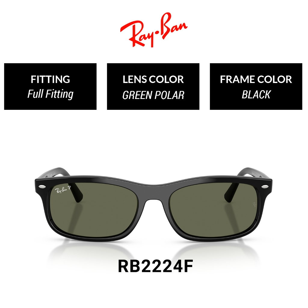 Mắt kính RAY-BAN POLARIZED RB2224F 601/5857 - Size 57