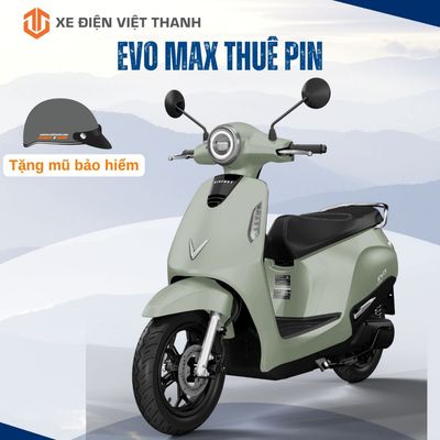 [Nhận ở HCM] Xe Máy Điện Vinfast Evo Max (Thuê Pin) - Evo thuê pin từ 3 tháng trở lên - Tặng tri ân đến 2 triệu