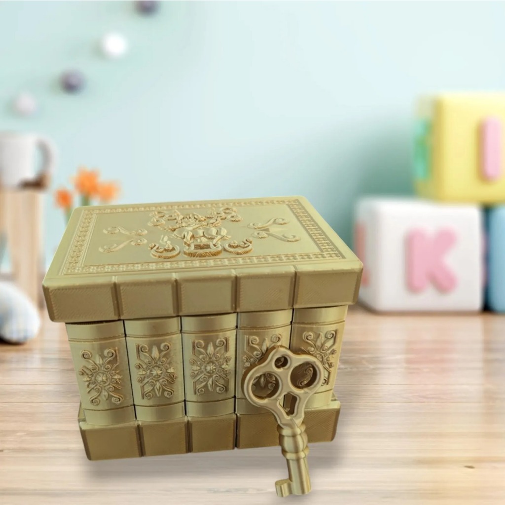 Mystery Box: A 3D Printed Puzzle Box for Kids' Secrets
