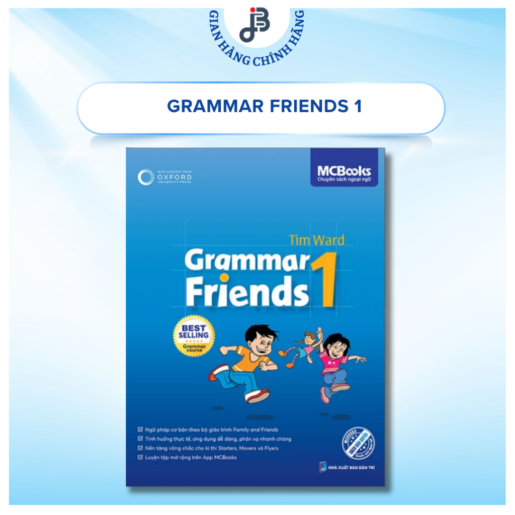 Sách tiếng Anh - Grammar friends 1 (Sách bản quyền)