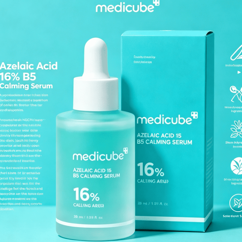 Tinh chất Medicube Azelaic Acid 16% BB Calming Serum 30ml/giúp làm dịu da và giảm kích ứng