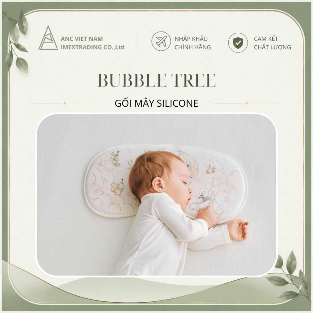 Gối Mây Silicone Bubble Tree