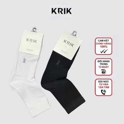 Tất Cổ Cao Nam KRIK Basic Tối Giản Dễ Phối Đồ TA9015