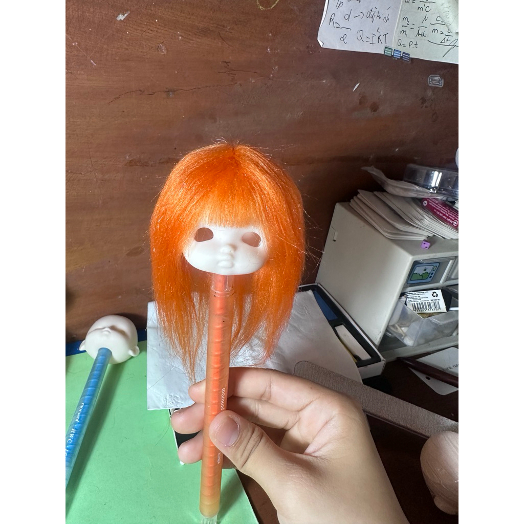 Tóc Cho Doll Bánh Gạo 16cm
