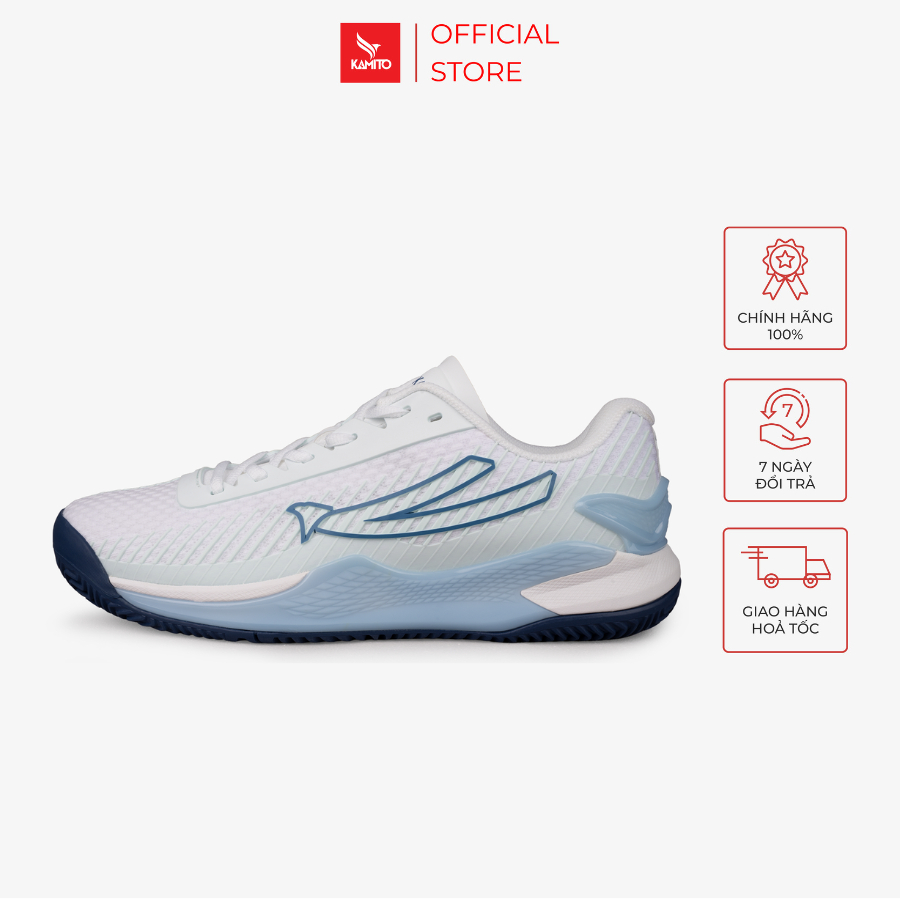 Giày Pickleball Kamito Voltage Pro, đệm đàn hồi giảm chấn tốt, thoáng khí, đế bám sân, giày thể thao