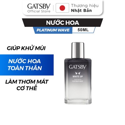 Nước hoa GATSBY White Up Eau De Toilette Platinum Wave 50ml