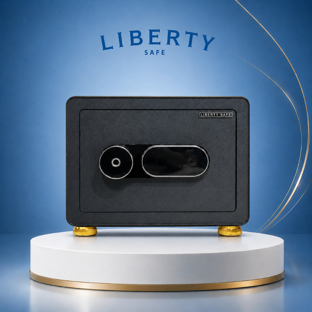Két Sắt Liberty LB30S Thép đúc nguyên khối, Khóa: Vân tay / Mật mã / Chìa cơ / Smartphone