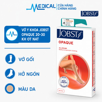 Vớ gối y khoa hỗ trợ suy giãn tĩnh mạch JOBST Opaque - MEDICAL