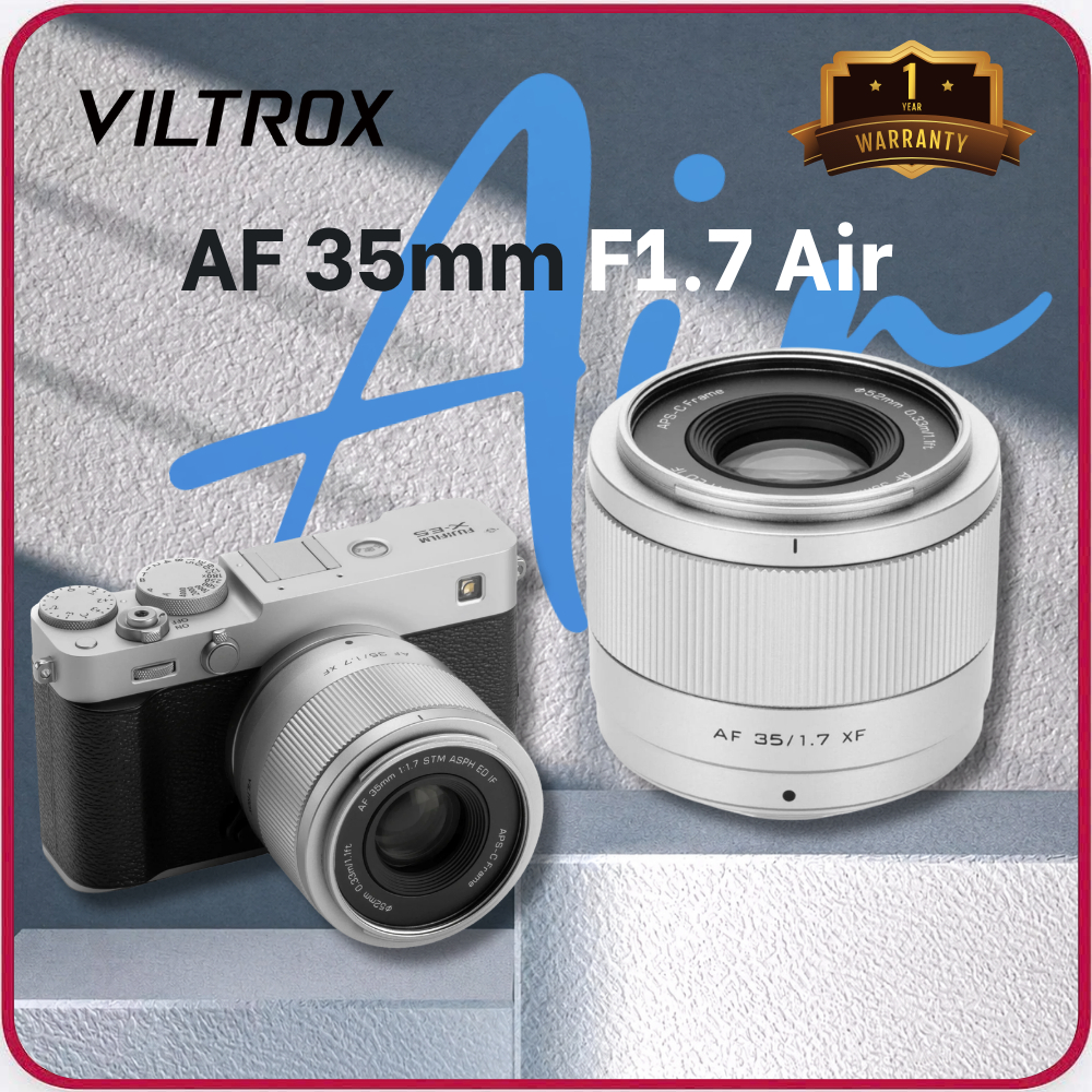 VILTROX AF 35mm F1.7 Air APS-C Lens for Fujifilm X-Mount/ Sony E-Mount/ Nikon Z-Mount