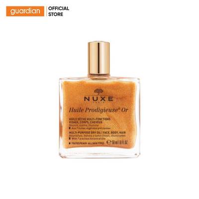 Dầu Khô Đa Năng Phiên Bản Nhũ Nuxe Huile Prodigieuse Or® 50ml | Guardian Việt Nam