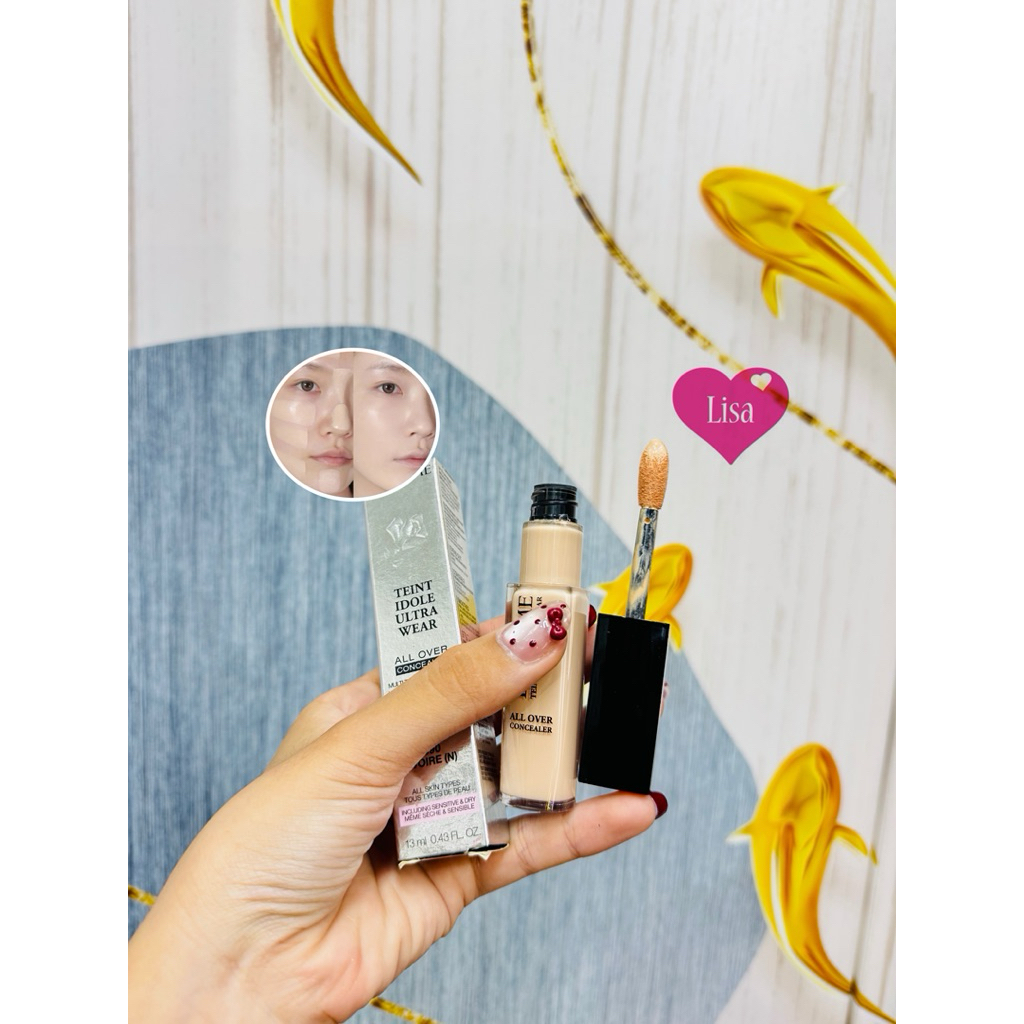 Che khuyết điểm Teint Idole Ultra Wear All Over Concealer 090 Ivoire (N) ✨