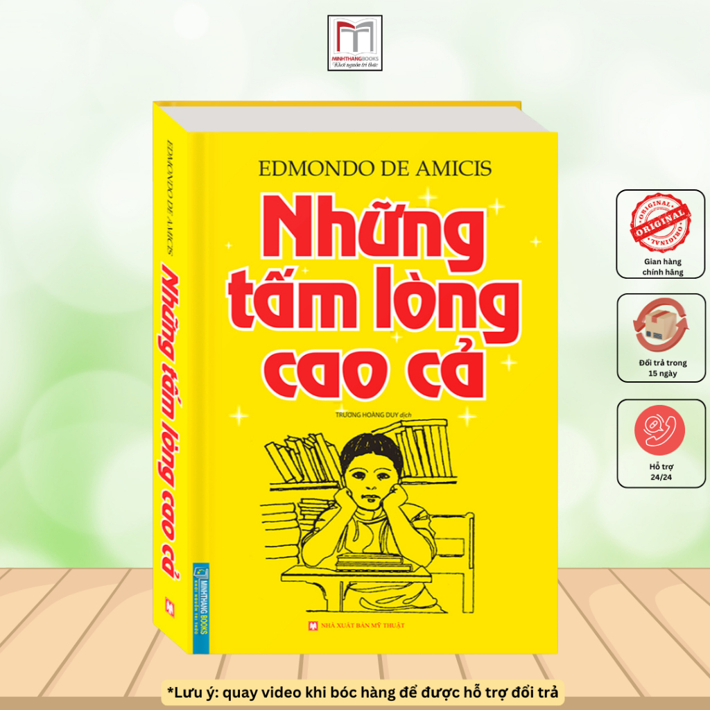 Sách - Những tấm lòng cao cả - Câu chuyện về lòng nhân ái và giáo dục trẻ em - Bìa cứng