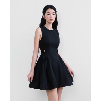 Her.declub Đầm Cassandra chất liệu Kakhi