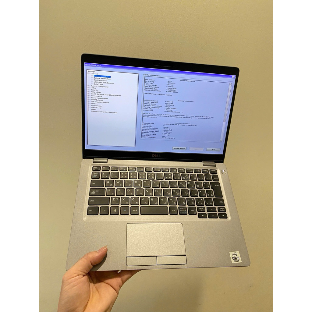 Laptop Dell Latitude 5310 i5-10310U/8GB/256GB