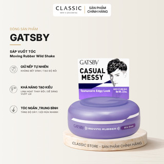 Sáp Vuốt Tóc Gatsby Moving Rubber 80g