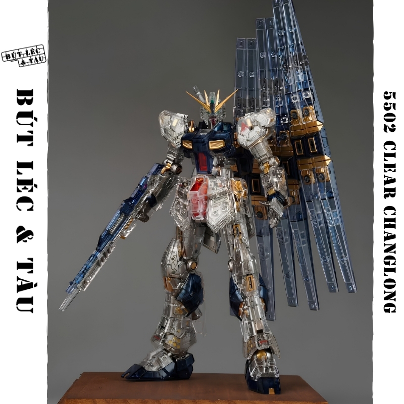 Mô Hình Lắp Ráp RG Nu 5502 Clear ChangLong
