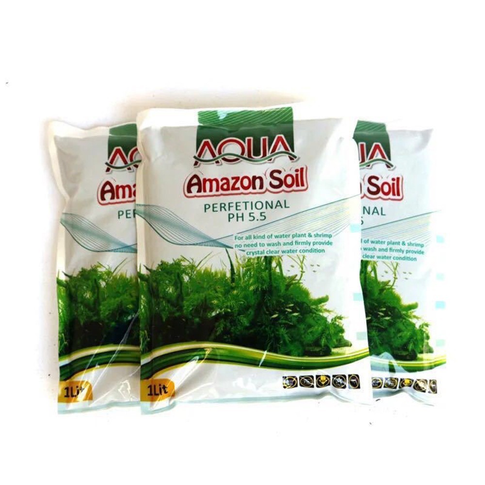 (Combo 10Kg) đất nền thủy sinh Aqua Amazon Soil – nền ADA thủy sinh giàu dinh dưỡng cho hồ cá, bể té