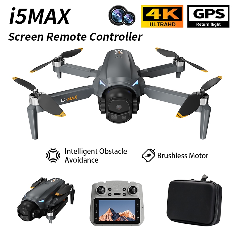 Flycam I5 Pro Max, Camera 4K, Thiết Kế Gọn Nhẹ, Dễ Dàng Sử Dụng, Drone Mini Giá Rẻ