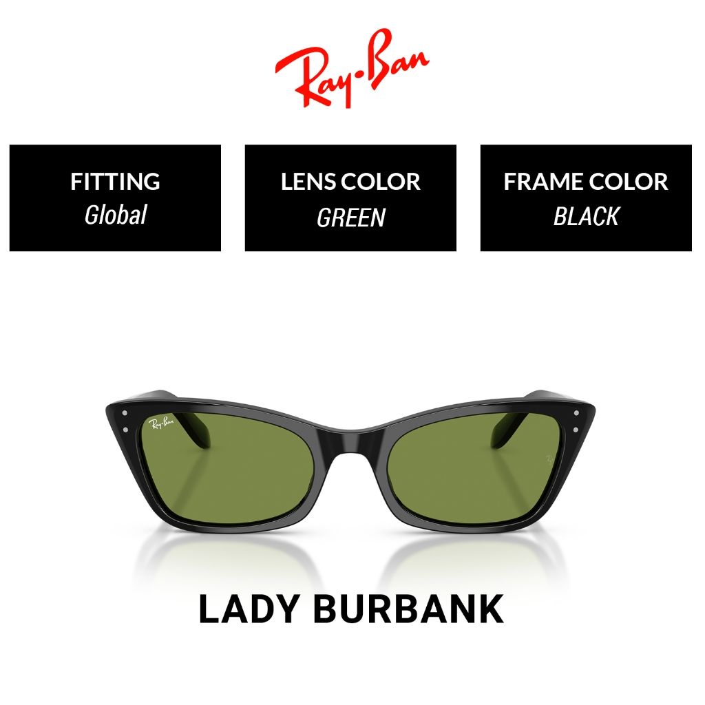 Mắt kính RAY-BAN LADY BURBANK RB2299 901/4E52 - Size 52