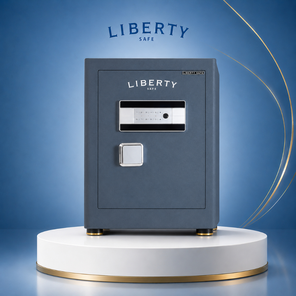 Két Sắt Liberty LB58S Kết Nối Điện Thoại Với Điện Thoại Thông