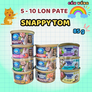 [Hoả Tốc] Pate SNAPPY TOM Premium cho mèo - Lon 85g