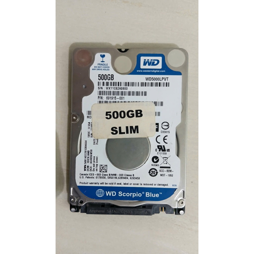 ổ cứng (Laptop & PC) 500GB & 1000GB HDD dùng tốt ok 100%