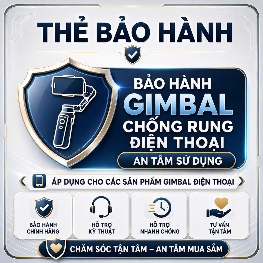 [Thẻ Bảo Hành 12 Tháng] Gimbal chống rung điện thoại chính hãng shop Relax Store