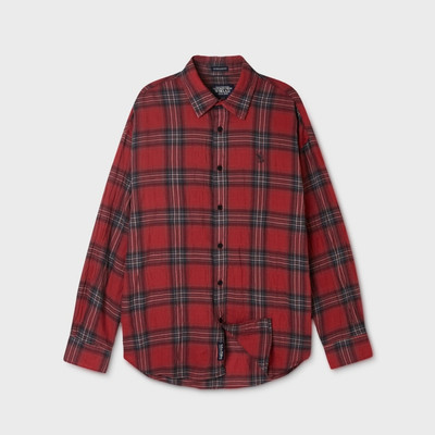 Áo Sơ Mi WHO.A.U Sheer Check Shirts (F)_WHYCGB721F