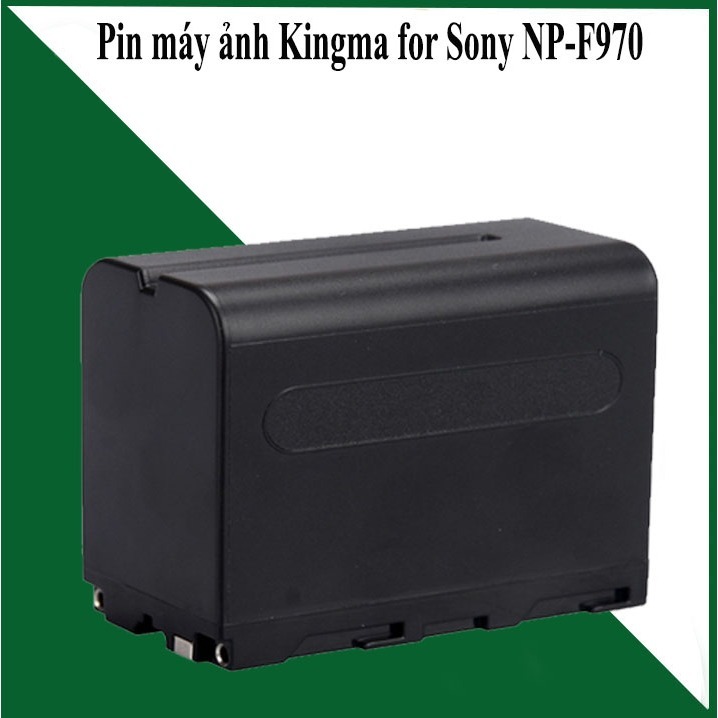 Pin Máy ảnh Kingma NP-F970, 6600mAh, 8190mAh, 10050mAh