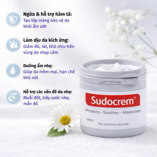 Kem Hăm Tã Trẻ Em Sudo Cream