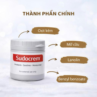 Kem Hăm Tã Trẻ Em Sudo Cream