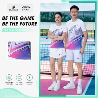 Áo Thể Thao Nam Nữ Unisex Chạy Bộ Gym Cầu Lông Thoáng Khí Co Giãn 4 Chiều (479 tím)