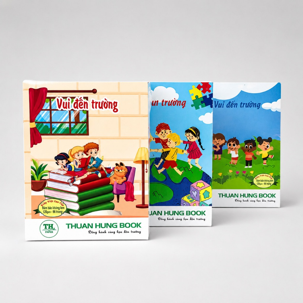 [ Mua 10 Cuốn Tặng 10 Cuốn Cùng Loại ] Tập Ô Ly 96 Trang Cho Học Sinh, Giấy Dày Không Lem Mực, Vở 4-