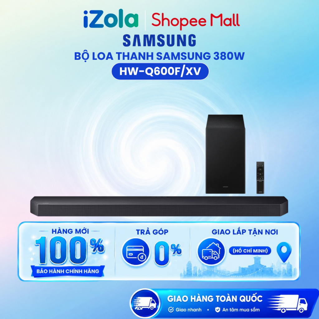 HW-Q600F/XV - Bộ loa thanh Samsung HW-Q600F/XV 380W - Hàng chính hãng