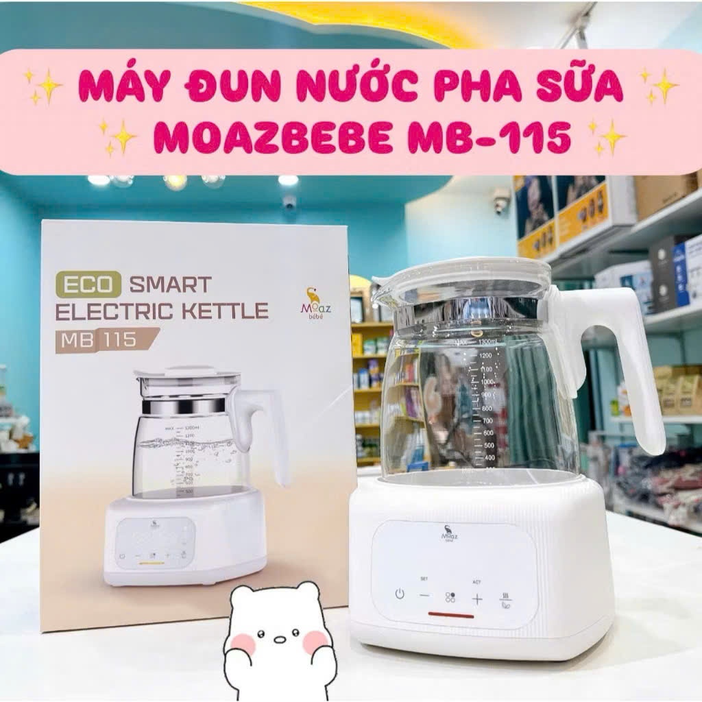 [CHÍNH HÃNG] BÌNH ĐUN NƯỚC GIỮ NHIỆT PHA SỮA MOAZ BÉBÉ  MB-115 / MB – 070 / MB - 012 / MB099