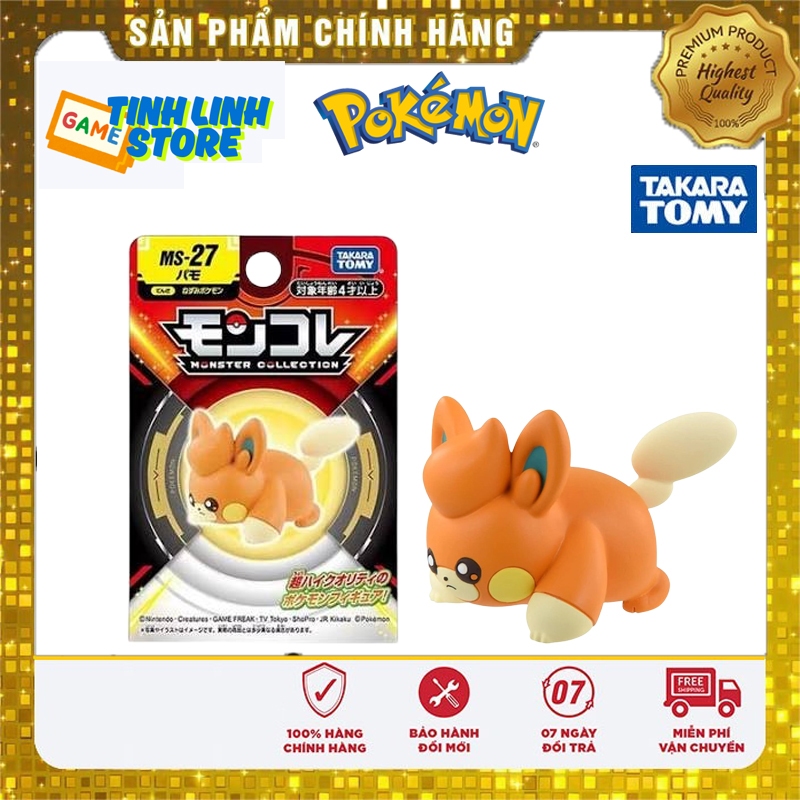 Mô Hình Pokémon Moncolle MS-27 Pamo (Pawmi) - Takara Tomy